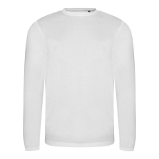 Just Ts JT002 tri-blend hosszú ujjú férfi póló Just Ts, Solid White-XL