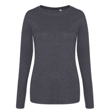 Just Ts JT002F HOSSZU UJJÚ NŐI TRI-BLEND PÓLÓ S munkaruha