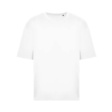 Just Ts JT009 rövd ujjú bő szabású unisex póló Just Ts, White-XL férfi póló