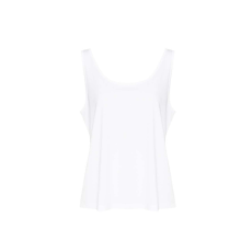 Just Ts JT017 laza szabású Női ujjatlan póló-trikó Just Ts, Solid White-XS