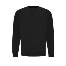 Just Ts JT019 bő szabású unisex hosszú ujjú póló Just Ts, Deep Black-L