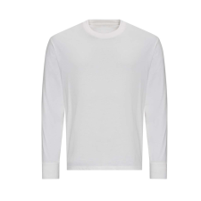 Just Ts JT019 bő szabású unisex hosszú ujjú póló Just Ts, White-M férfi póló