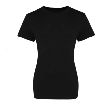 Just Ts JT100F rövid ujjú Női kereknyakú póló Just Ts, Deep Black-2XL női póló