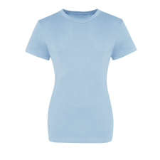 Just Ts JT100F rövid ujjú Női kereknyakú póló Just Ts, Sky Blue-2XL női póló