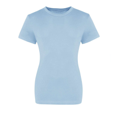 Just Ts JT100F rövid ujjú Női kereknyakú póló Just Ts, Sky Blue-XL