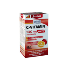 JutaVit C-vitamin 1000mg Forte rágótabletta+D3+csipkeb.kivonat 60db (narancs) vitamin és táplálékkiegészítő