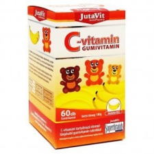 JutaVit C-vitamin banán ízű gumivitamin - 60db vitamin és táplálékkiegészítő