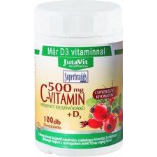 JutaVit C-Vitamin+D3 500 mg csipkebogyó kivonattal, 100 tabletta vitamin és táplálékkiegészítő