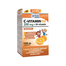 Jutavit c-vitamin kid 200 mg+d3 kapszula 100 db vitamin és táplálékkiegészítő