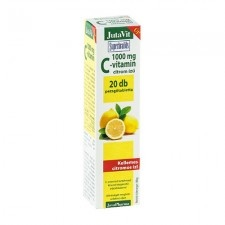 JutaVit C-vitamin pezsgőtabletta 20 db vitamin és táplálékkiegészítő