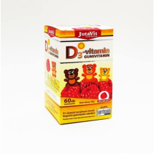 JUTAVIT D3-Gumivitamin málna ízű 60 db vitamin és táplálékkiegészítő