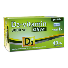  Jutavit d3-vitamin 3000 NE olíva 40 db gyógyhatású készítmény