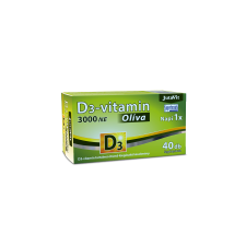 JutaVit D3-vitamin 3000NE (75µg) Olíva - 40 db É-K vitamin és táplálékkiegészítő