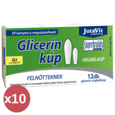 JutaVit Glicerin kúp felnőtteknek Maxi Pack 10X12 db vitamin és táplálékkiegészítő