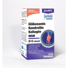  JutaVit Glükozamin Kondroitin Kollagén MSM D+C-vitamin filmtabletta 60db vitamin és táplálékkiegészítő