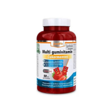 JutaVit Gumi Multivitamin Eper Ízű 50db vitamin és táplálékkiegészítő