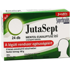  Jutavit JutaSept szopogatós tabletta (Menthol-eukaliptusz) 24 db vitamin és táplálékkiegészítő