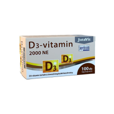 JutaVit JutaVit D-vitamin 2000NE lágykapszula 100db vitamin és táplálékkiegészítő