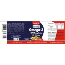 JutaVit Jutavit omega 3 1200mg+e-vitamin halolaj kapszula 100db vitamin és táplálékkiegészítő