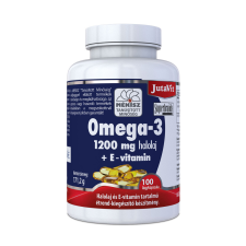 JutaVit Jutavit omega-3 halolaj + e-vitamin 1200 mg 100 db gyógyhatású készítmény