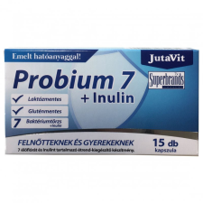 JutaVit Jutavit probium 7+inulin kapszula 15 db gyógyhatású készítmény