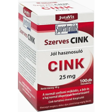 JutaVit Jutavit Szerves Cink 25 mg - 100 db vitamin és táplálékkiegészítő