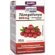 JutaVit JutaVit Tőzegáfonya 800 mg + Aranyvessző kivonat - 60 db vitamin és táplálékkiegészítő