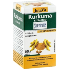 JUTAVIT KURKUMA EXTRAKTUM TABLETTA vitamin és táplálékkiegészítő