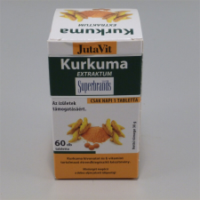 JutaVit Kurkuma Kivonat Tabletta - 60 db vitamin és táplálékkiegészítő