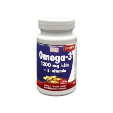 JutaVit Omega-3 1200mg Halolaj+E vitamin lágykapszula 100db vitamin és táplálékkiegészítő