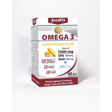 JutaVit Omega-3 Cardiovascular 1500mg 60db vitamin és táplálékkiegészítő