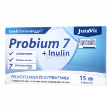 JutaVit Probium 7 + Inulin kapszula 15 db vitamin és táplálékkiegészítő