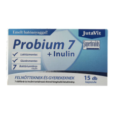 JUTAVIT PROBIUM 7+INULIN KAPSZULA 15DB gyógyhatású készítmény