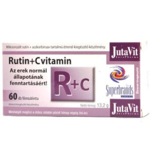  JutaVit RUTIN+ASCORBIN TABLETTA 60 db vitamin és táplálékkiegészítő