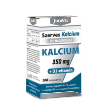  Jutavit szerves kalcium 350mg+d3 vitamin tabletta 100 db gyógyhatású készítmény