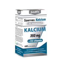 Jutavit szerves kalcium 350mg+d3 vitamin tabletta 100 db gyógyhatású készítmény