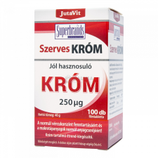 JutaVit Szerves Króm 250 Mcg filmtabletta 100 db vitamin és táplálékkiegészítő