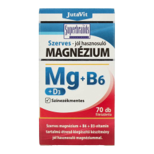 JUTAVIT SZERVES MAGNÉZIUM+B6+D3 TABLETTA vitamin és táplálékkiegészítő