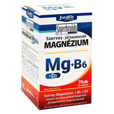 JutaVit szerves magnézium+B6+D3 tabletta, 70 db vitamin és táplálékkiegészítő