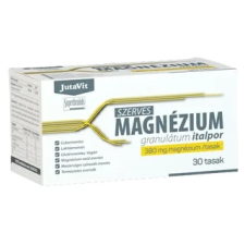 JutaVit Szerves Magnézium granulátum italpor 380 mg/ tasak 30 db vitamin és táplálékkiegészítő