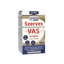 JutaVit Szerves Vas-komplex Forte 18mg 100db vitamin és táplálékkiegészítő
