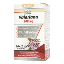JutaVit Valeriana 100 mg filmtabletta 50 + 10 db vitamin és táplálékkiegészítő