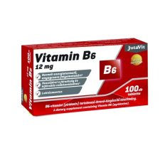 JutaVit Vtiamin B6 12mg 100 db vitamin és táplálékkiegészítő
