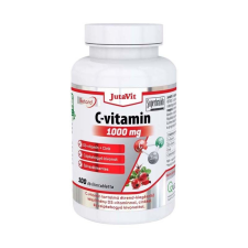 JuvaPharma Jutavit C-vitamin 1000 mg nyújtott kioldódású + Csipkebogyó + D3 vitamin 100 db vitamin és táplálékkiegészítő