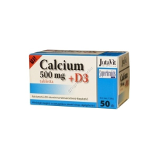 JuvaPharma Jutavit Calcium 500mg+D3 tabletta 50x vitamin és táplálékkiegészítő