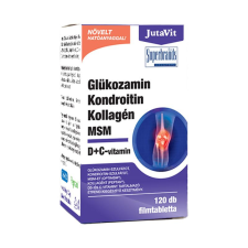 JuvaPharma Kft Glükozamin Kondroitin Kollagén MSM D + C-vitamin filmtabletta 120x gyógyhatású készítmény