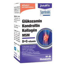 JuvaPharma Kft JutaVit Glükozamin Kondroitin MSM kollagén filmtabletta 60x gyógyhatású készítmény