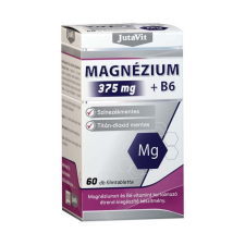JuvaPharma Kft JutaVit Magnézium 375 mg + B6-vitamin tabletta 60x gyógyhatású készítmény