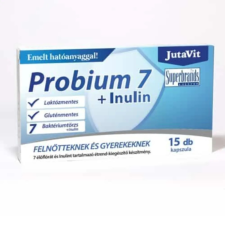 JUVAPHARMA KFT. Jutavit Probium 7 + Inulin 15 db Kapszula gyógyhatású készítmény