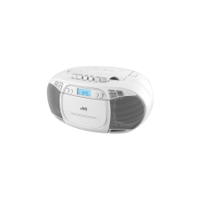 JVC RCE451W CD-S RÁDIÓMAGNÓ hordozható cd és kazettás rádió hangszóróval